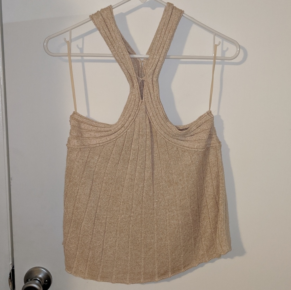 ⚡Cute gold tank top!  ⚡